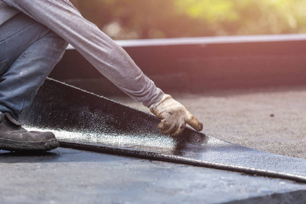 Professional Emergency Waterproofing technician working in Pennville, PA